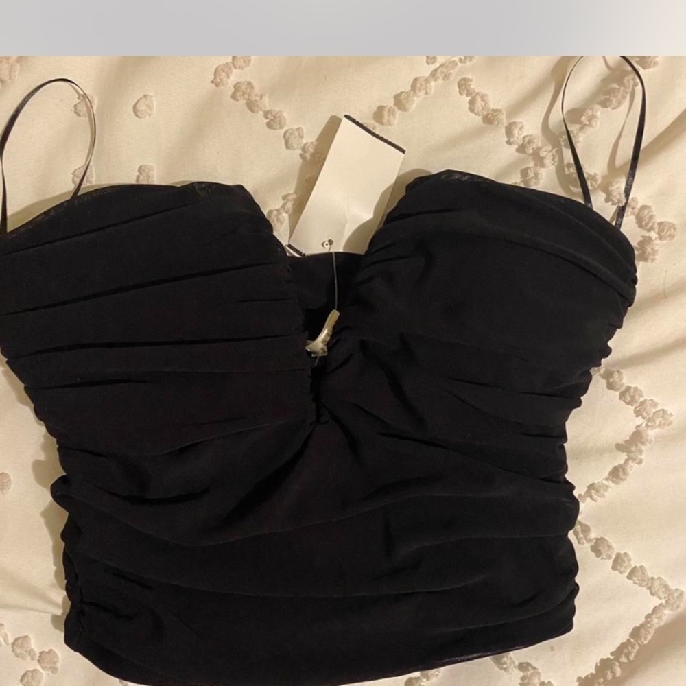 Elegant Black Women's Top